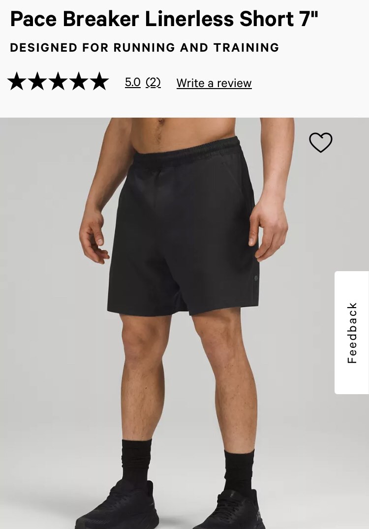 Lululemon 7 inch 2025 shorts