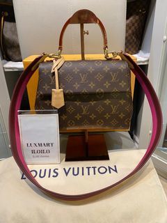 Mylockme leather satchel Louis Vuitton Navy in Leather - 34704541