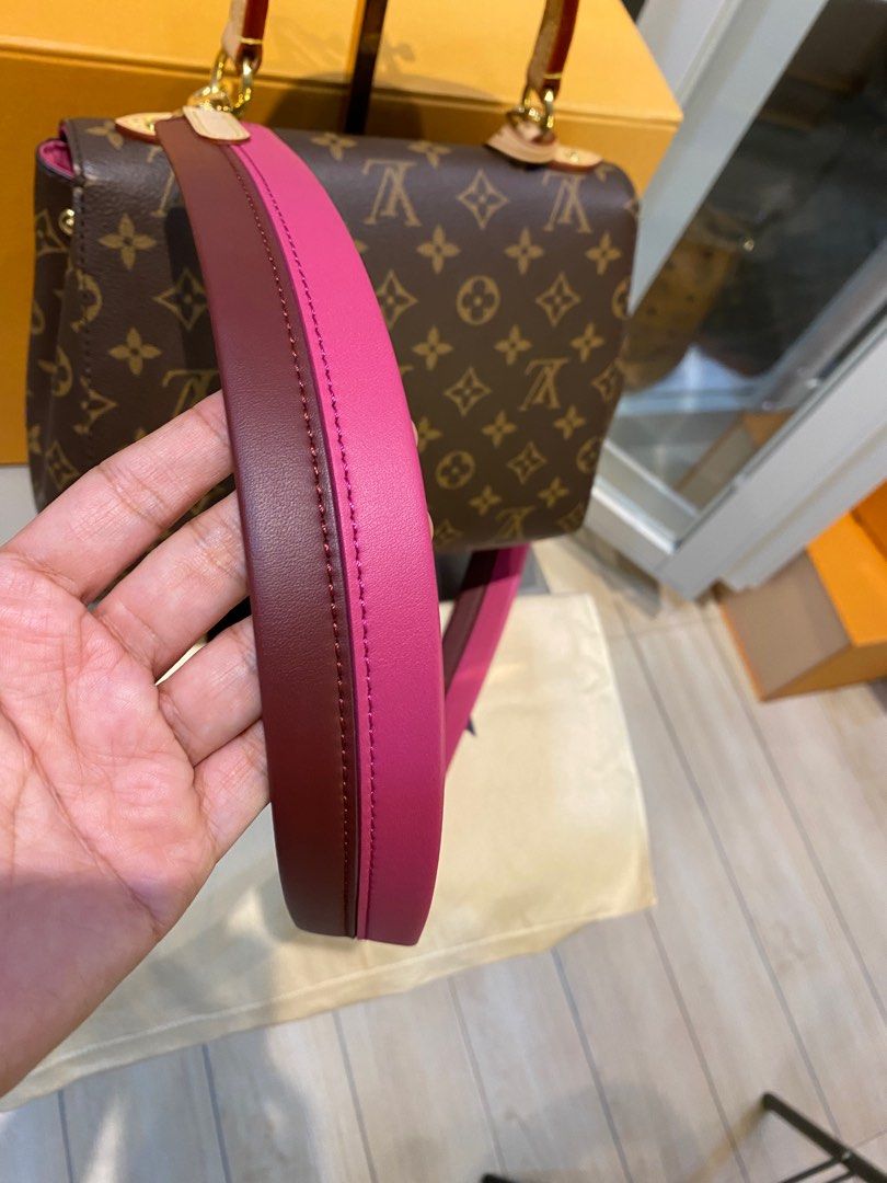 Louis Vuitton BAG STRAP only Clunny pink, Luxury, Bags & Wallets on  Carousell