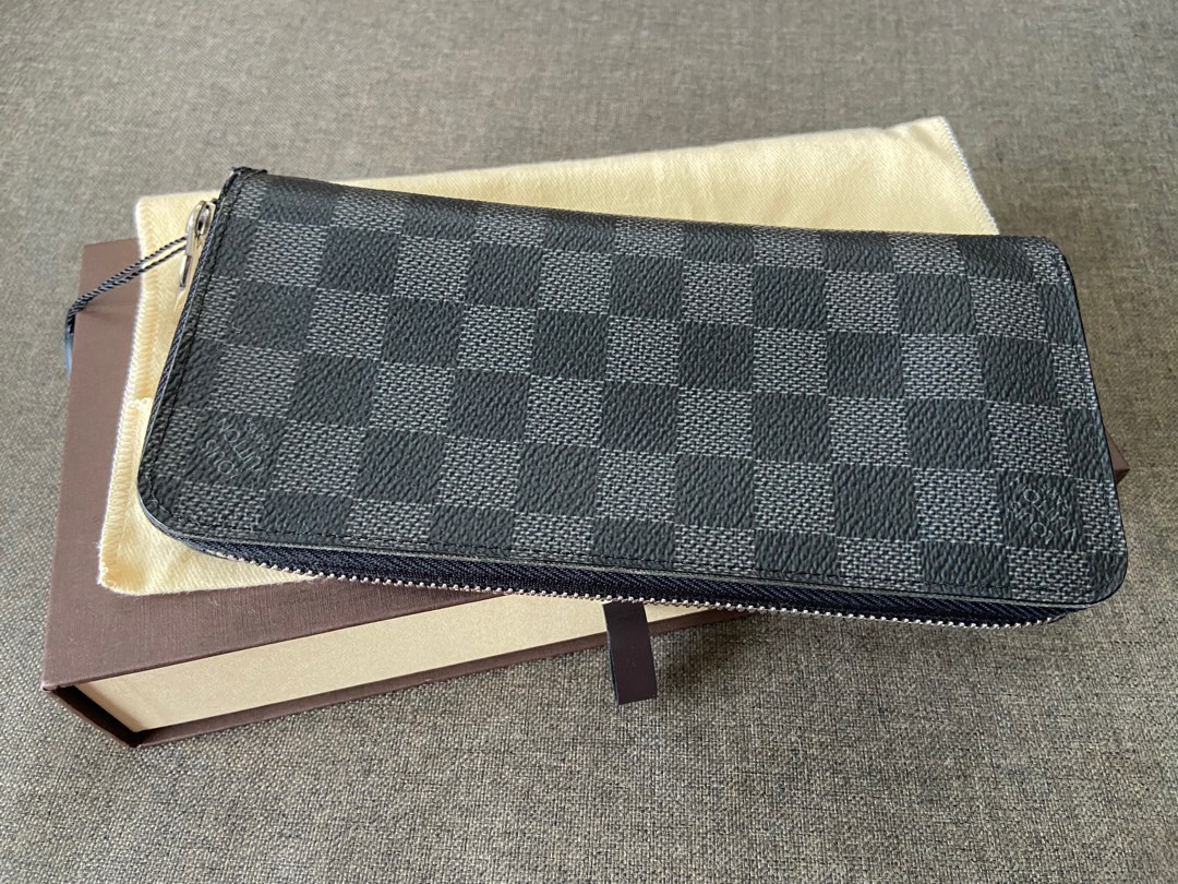 Louis Vuitton Damier Ebene Zippy Wallet Long Zip Around 862874