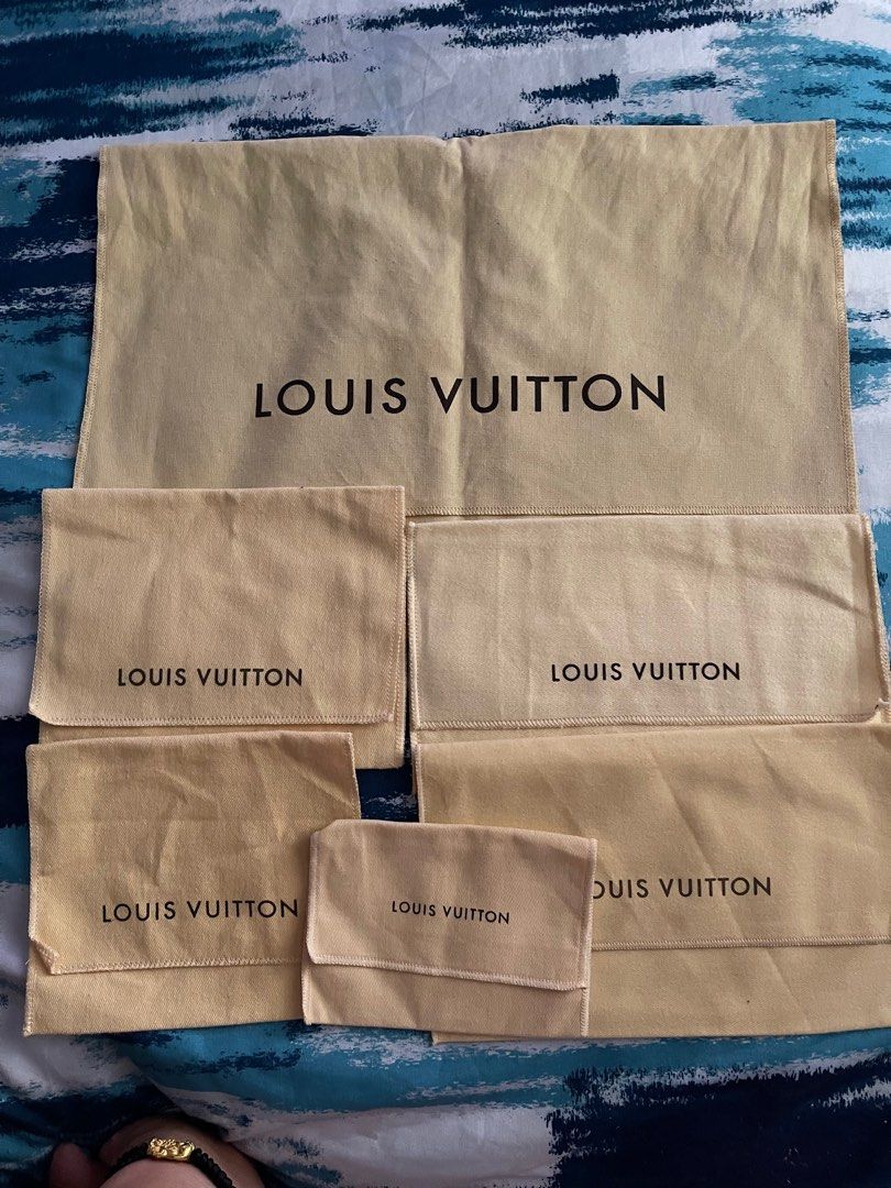 Authentic Louis Vuitton Dust Bag Bundle