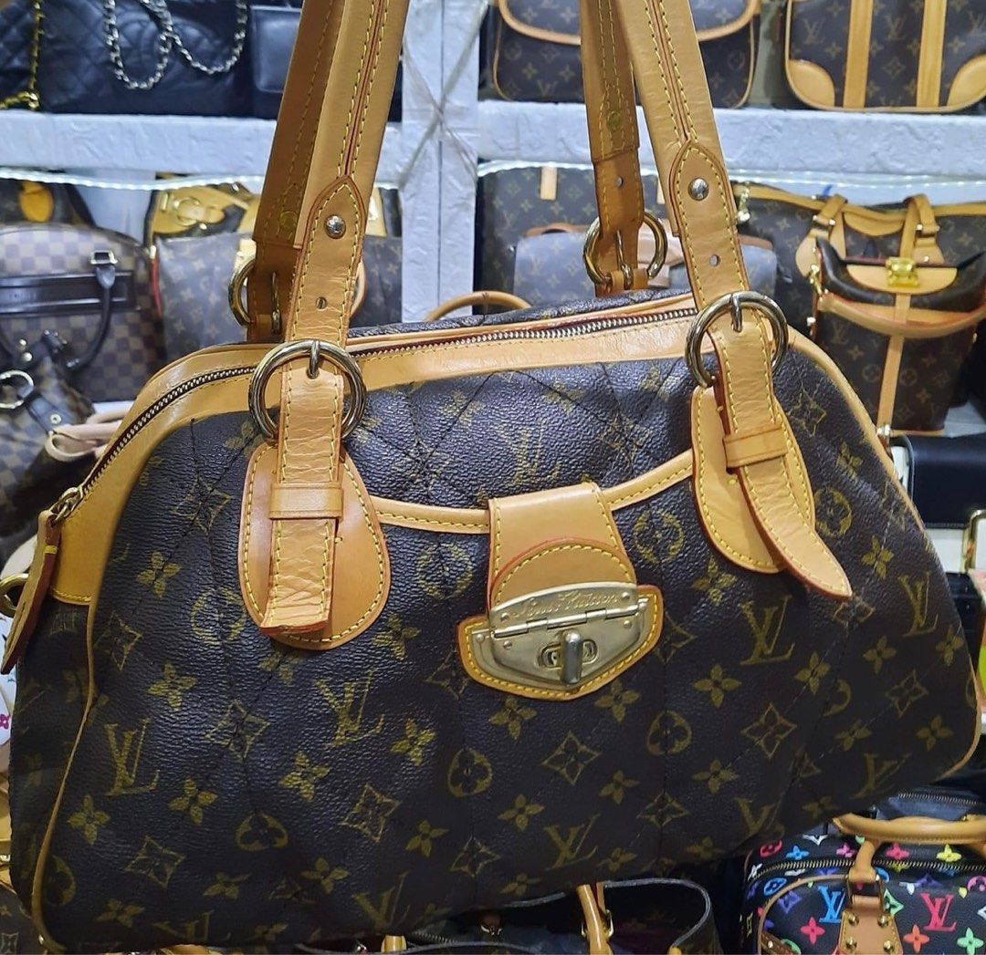 Authentic Louis Vuitton Bag Quilted Monogram Canvas Etoile Bowling Bag,  Barang Mewah, Tas & Dompet di Carousell