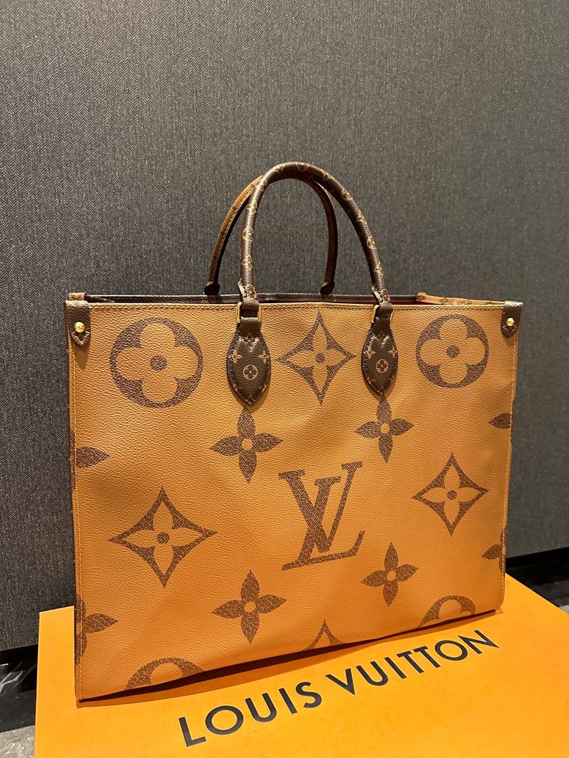 LV ONTHEGO GM Black Monogram Empreinte, Luxury, Bags & Wallets on Carousell