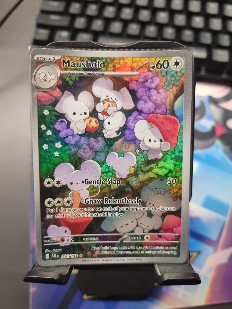 maushold pokemon card value ex - 156/182 - Paradox Rift 155/182 / Double Rare Card Type / HP / Stage Pokemon Center Original Card Game