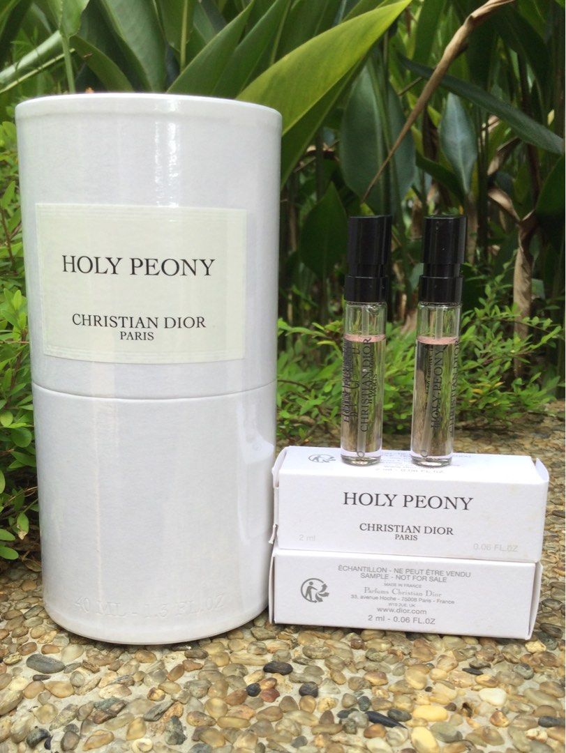 Holy peony dior sample on sale