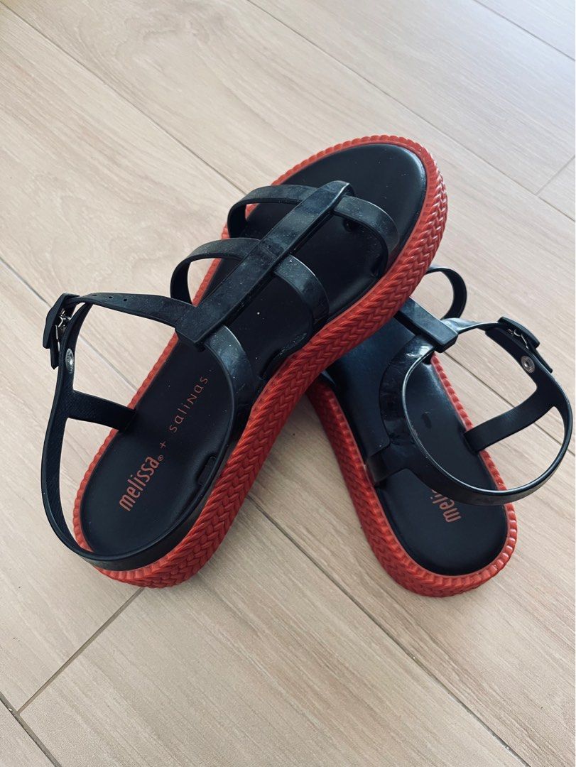 Melissa Salinas Sandals, Women's Fashion, Footwear, Sandals on Carousell