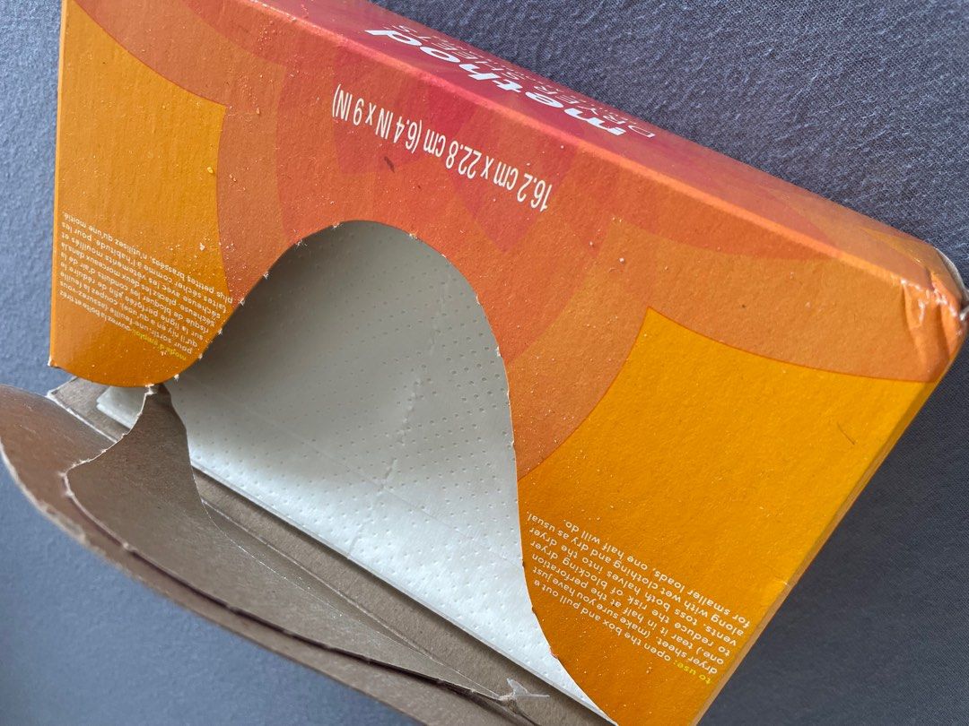 Method dryer sheets anti static for dryer, Furniture & Home Living