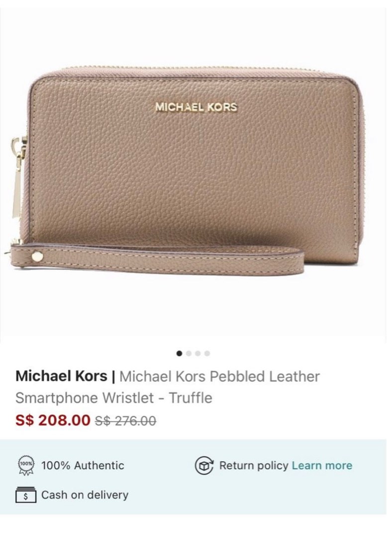 Michael kors deals truffle wallet