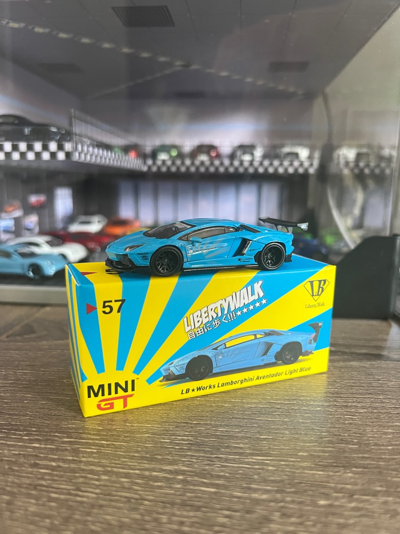 Mini gt lbwk Lamborghini Aventador #57, Hobbies & Toys, Toys & Games on ...