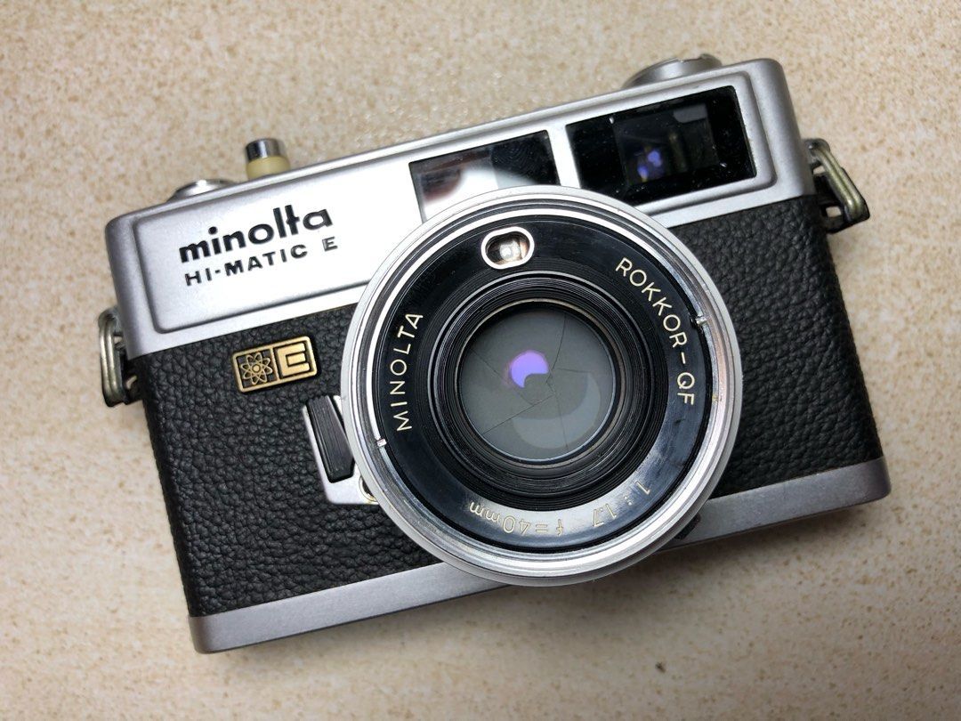 MINOLTA Hi-matic E フィルムカメラ - フィルムカメラ