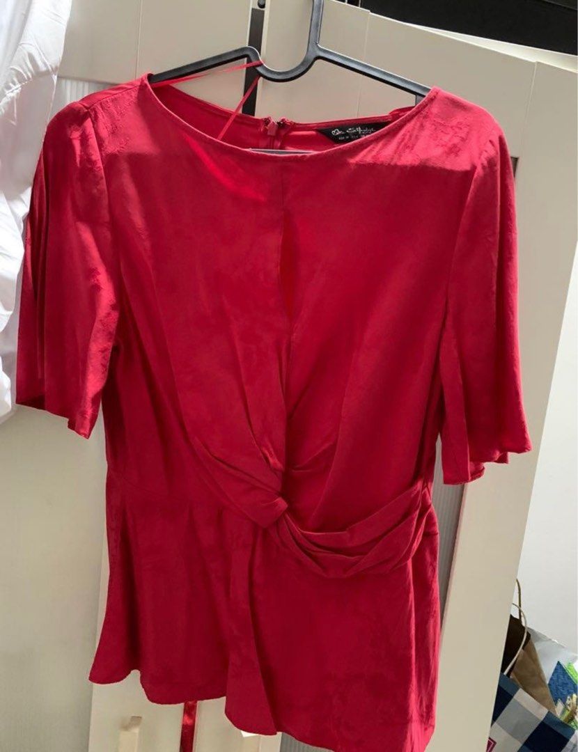 Miss selfridge peplum top clearance
