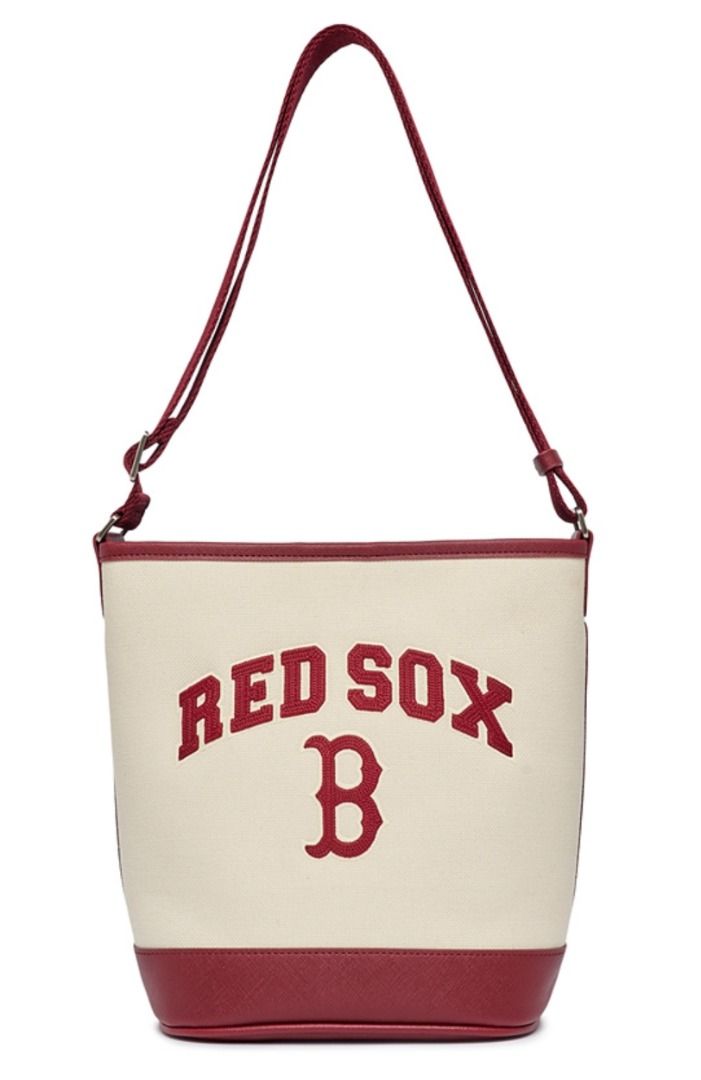 MLB Basic Big Logo Canvas Bucket Bag - Applebee Pre order