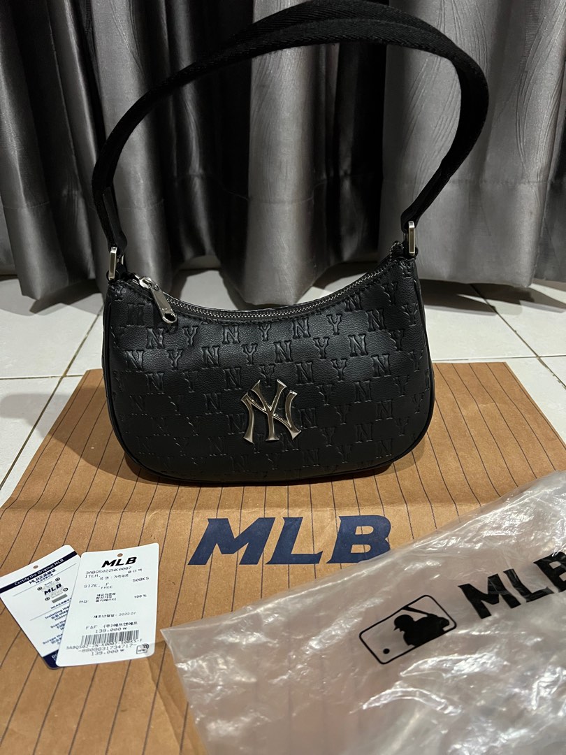 MLB Monogram Hoodie Bag New York - Jastip Korea Ori