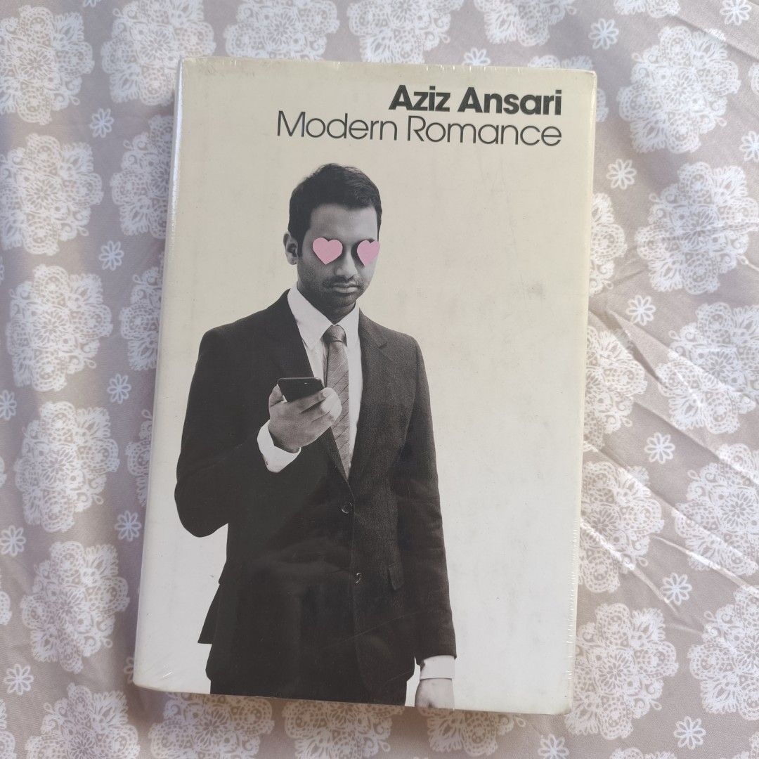 MODERN ROMANCE (Aziz Ansari) (Category: Storybooks) located in Antipolo. Submitted by chotchkies (Listing ID 1262676020, Image 1). Description: Brand new, hardbound - A comedian's personal observation about modern dating All items are for decluttering. Please manage your expectations. Two-day reservation only Location: Antipolo, Rizal MOP: GCash, BPI MOD: ABest, J&T, Grab, Lalamove.