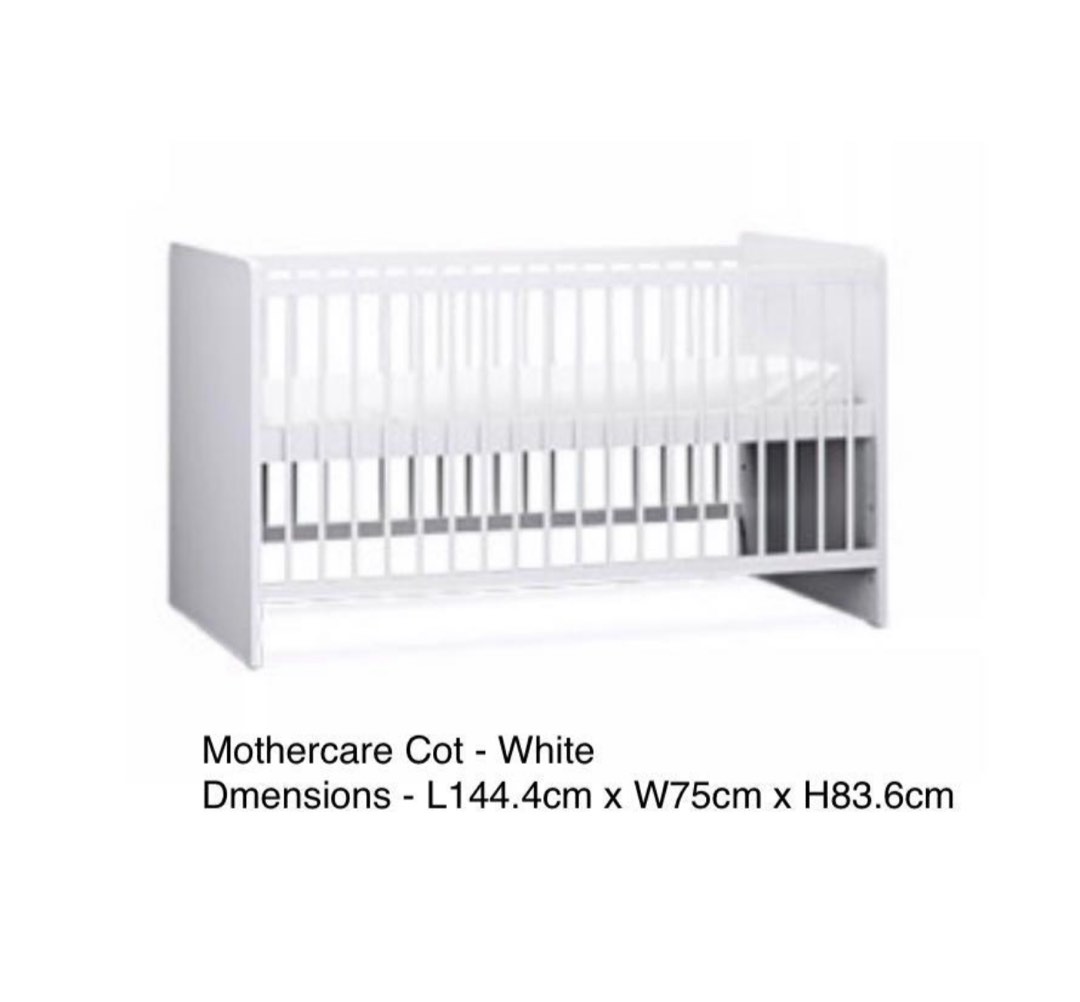 Mothercare baby cot, Babies & Kids, Baby Nursery & Kids Furniture, Cots ...