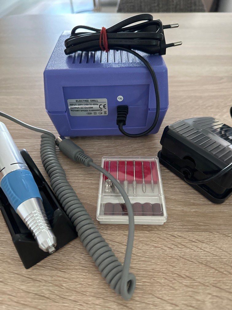 Nail Electric file drill JD700, Beauty & Personal Care, Hands & Nails