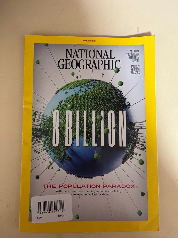 National Geographic April 2023 8 Billion The Population Paradox