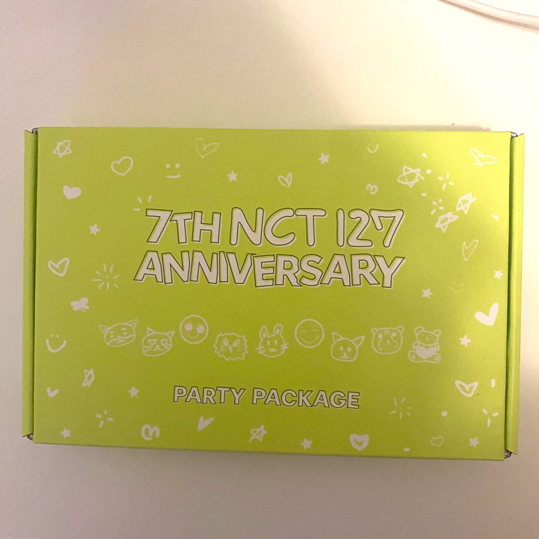NCT 127 7th Anniversary Party Package, 興趣及遊戲, 收藏品及紀念品, 韓流 Carousell