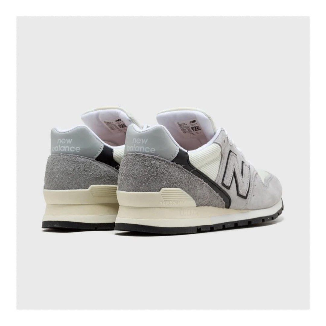 New Balance 996 Teddy Santis Grey Black Made in USA Men s