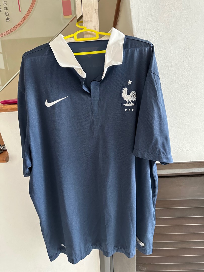 NIKE FRANCE NATIONAL TEAM 2014 JERSEY SIZE XXL Men s Fashion