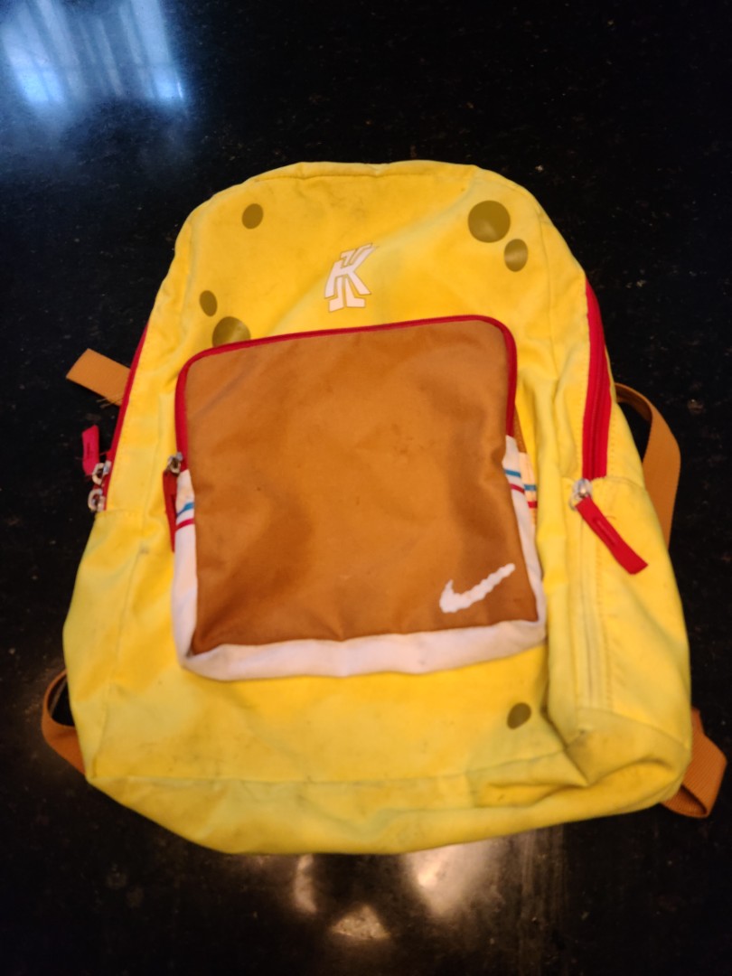 Nike Kyrie X Spongebob Backpack, Men's Fashion, Bags, Backpacks on ...