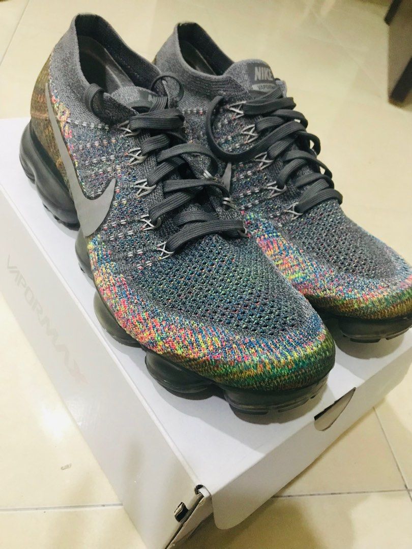 Grey multicolor deals vapormax