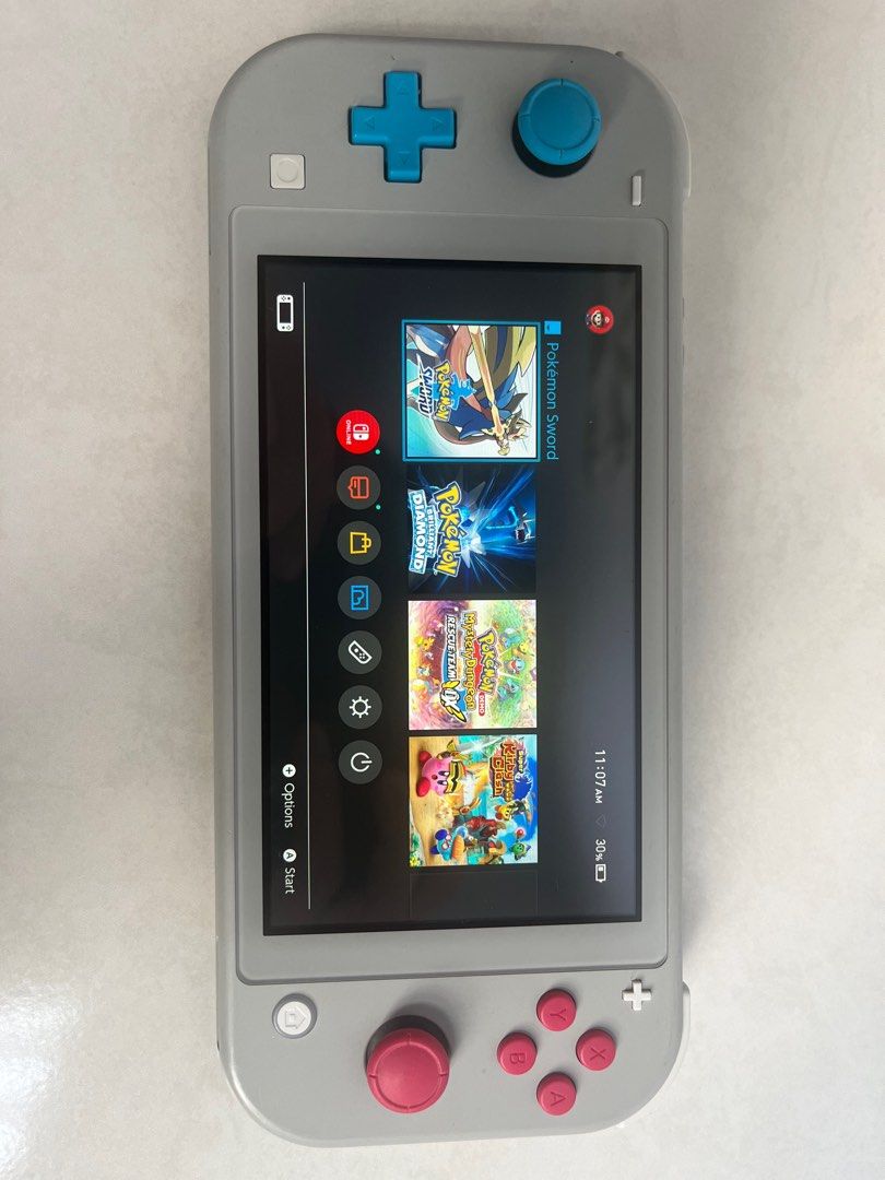 Nintendo Switch Lite Pokemon Edition + Pokemon Sword Game, Video Gaming