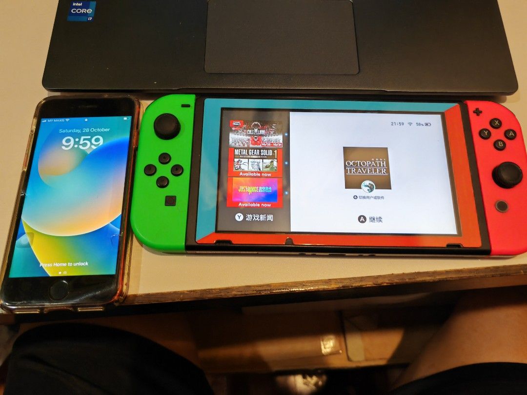 Nintendo switch sale v1 for sale