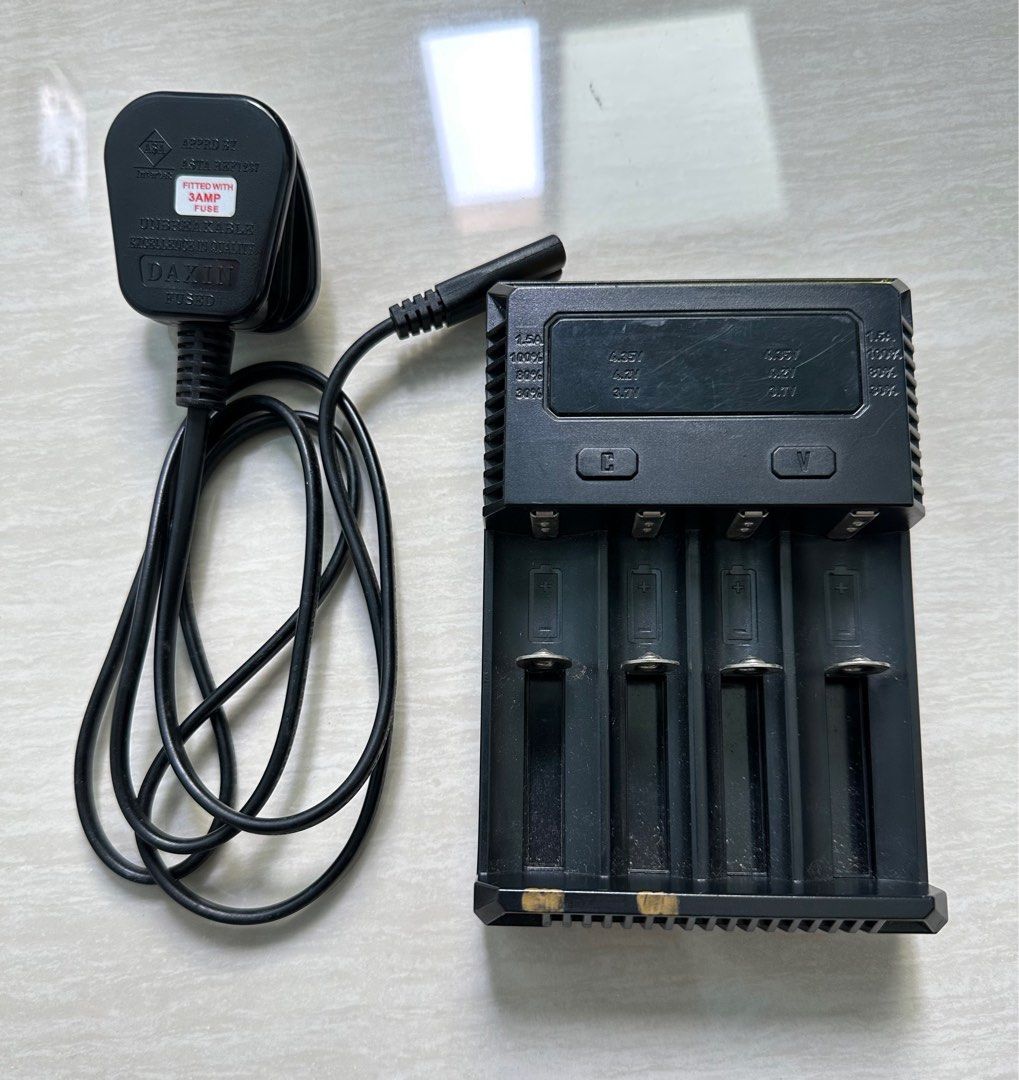 Nitecore battery charger + batteries, Photography, Photography ...