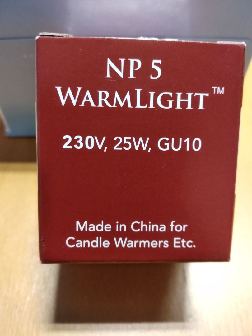 NP5 warmlight GU10 230V 25W Carousell