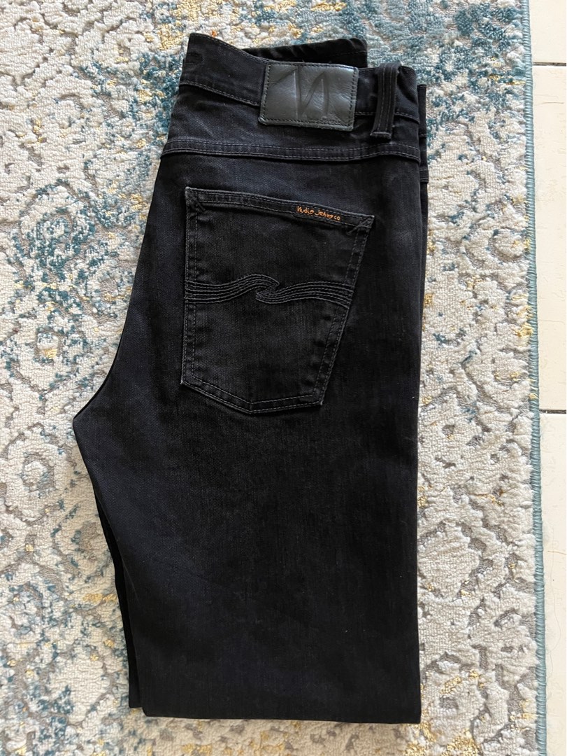 Nudie lean dean dry cold black sale