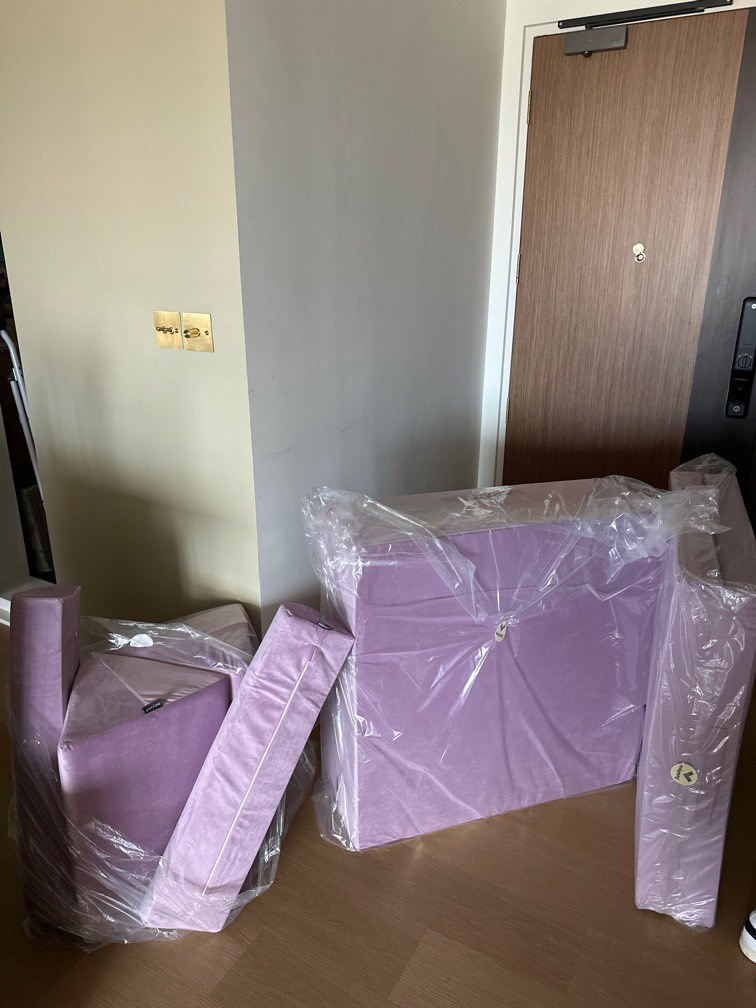 Purple nugget couch deals
