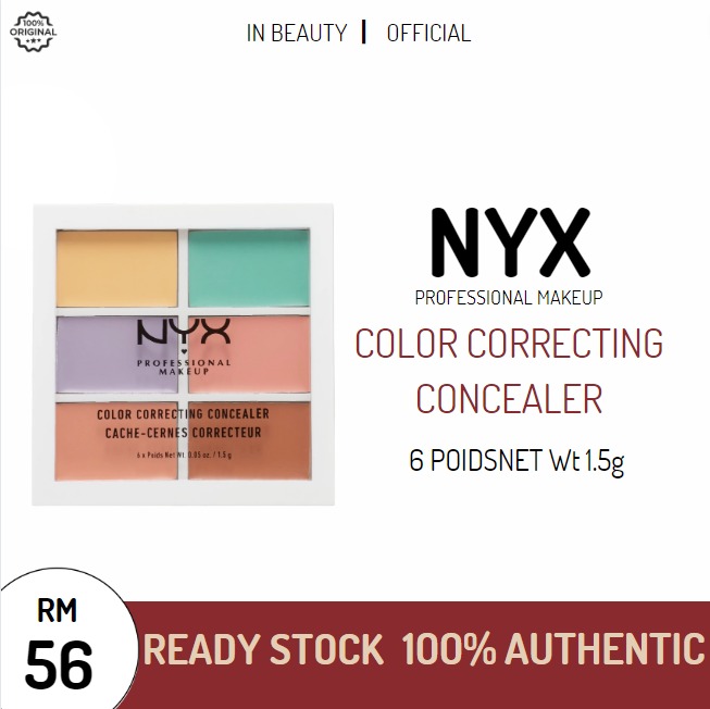 NYX Professional Makeup Color Correcting Concealer Palette
