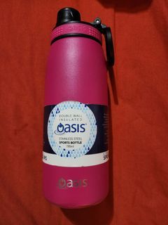 Rare New 64oz OASIS green Hydro Flask Insulated Oasis Water Bottle