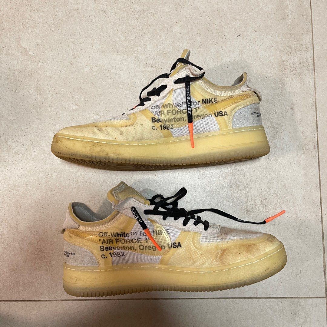 The off white air force 1 on sale