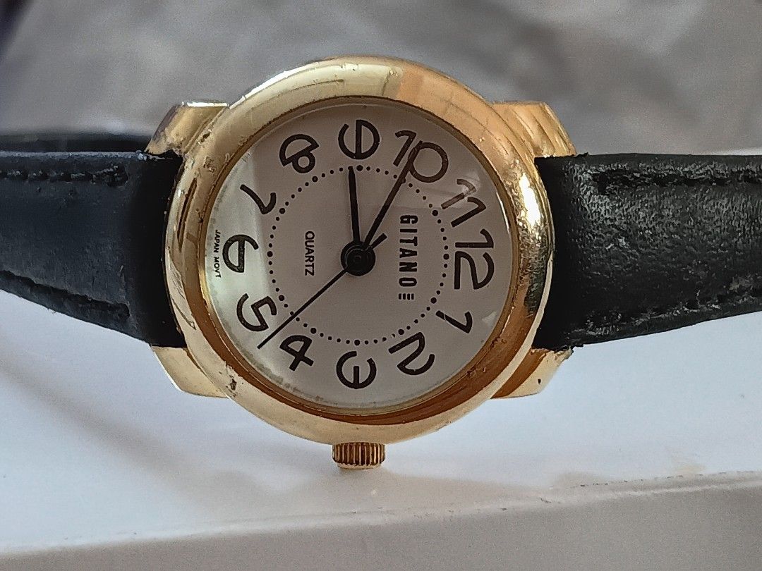 Gitano ladies quartz watch deals