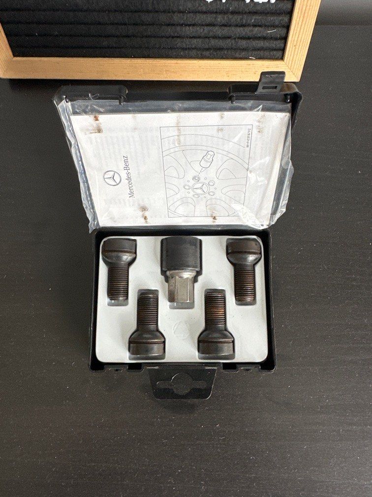 Original MercedesBenz Wheel lock, Car Accessories, Tyres & Rims on