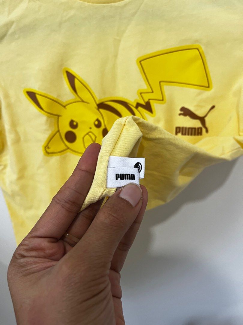 Pikachu top puma shirt