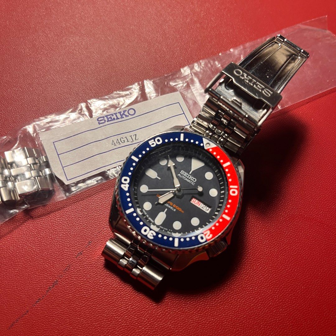 Seiko SKX007 SKX009 spare jubilee bracelet (parts), Men's Fashion, Watches  & Accessories, Watches on Carousell