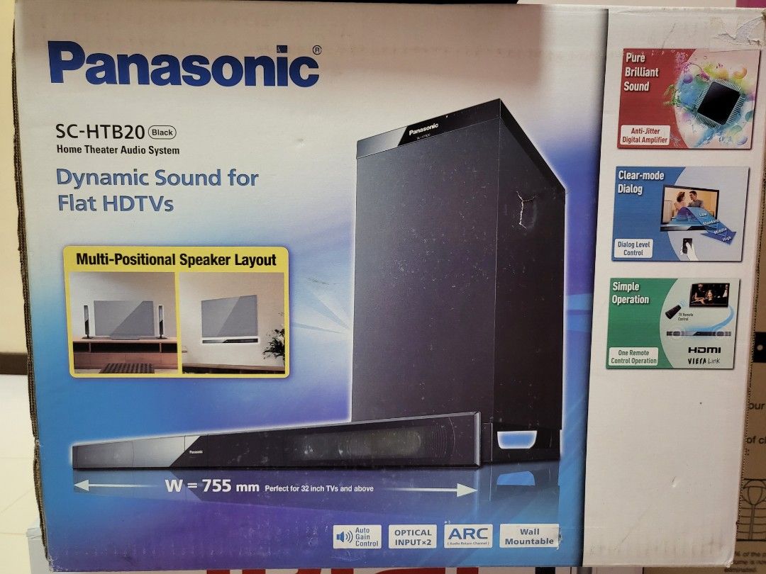 Panasonic Sound Bar, Audio, Soundbars, Speakers & Amplifiers on Carousell