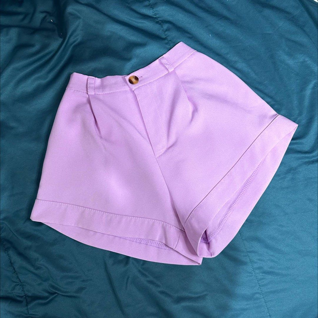 Pastel purple shorts discount