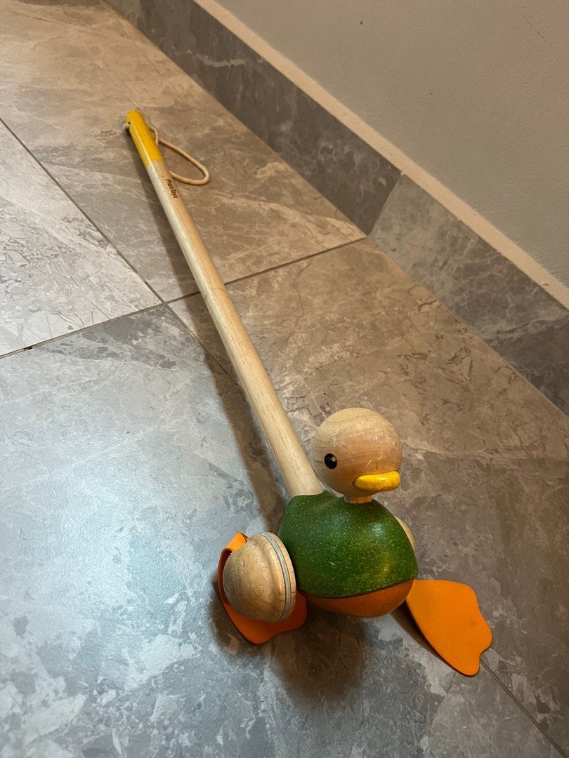 Wooden duck push toy plans online
