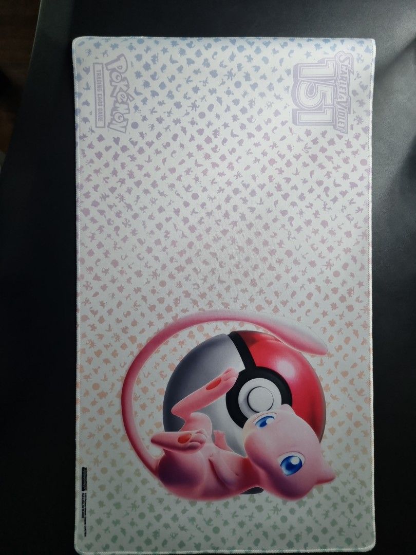 Pokemon 151 Playmat Mew, Hobbies & Toys, Toys & Games on Carousell