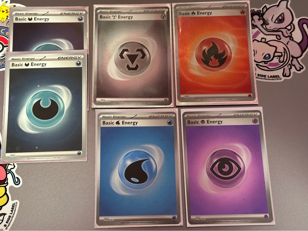 Pokemon 151 TCG Basic Energy Foi, Hobbies & Toys, Toys & Games on Carousell