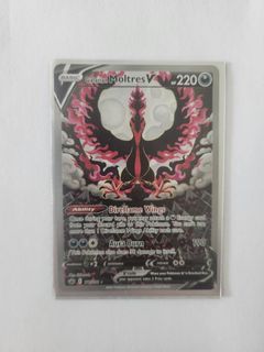 NM Pokemon Galarian Moltres Full Art SWSH284 Black Star Promo Card
