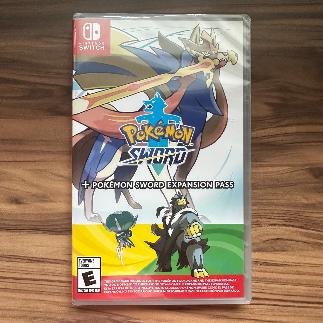 NINTENDO Pokemon Sword Game + Pokemon Sword Expansion Pass Bundle (Digital  Download) for Nintendo Switch