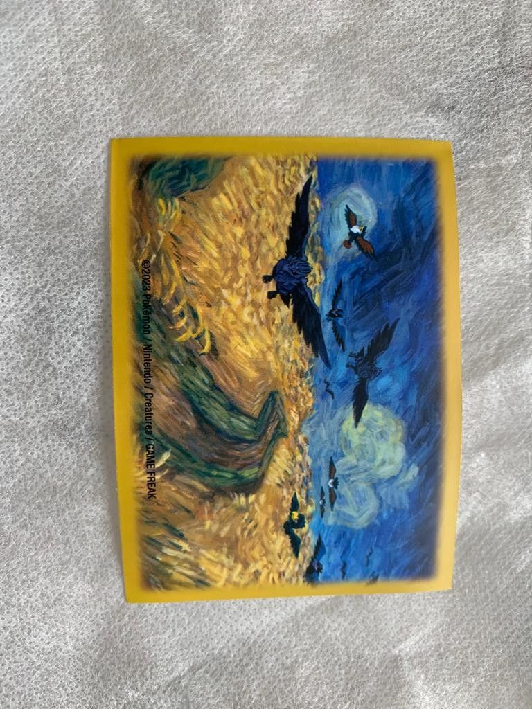 Pokemon Center x Van Gogh Museum Corviknight Wheatfield Crows Card