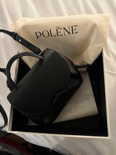 Polène | Bag - numéro Un Nano - Tan Textured Leather