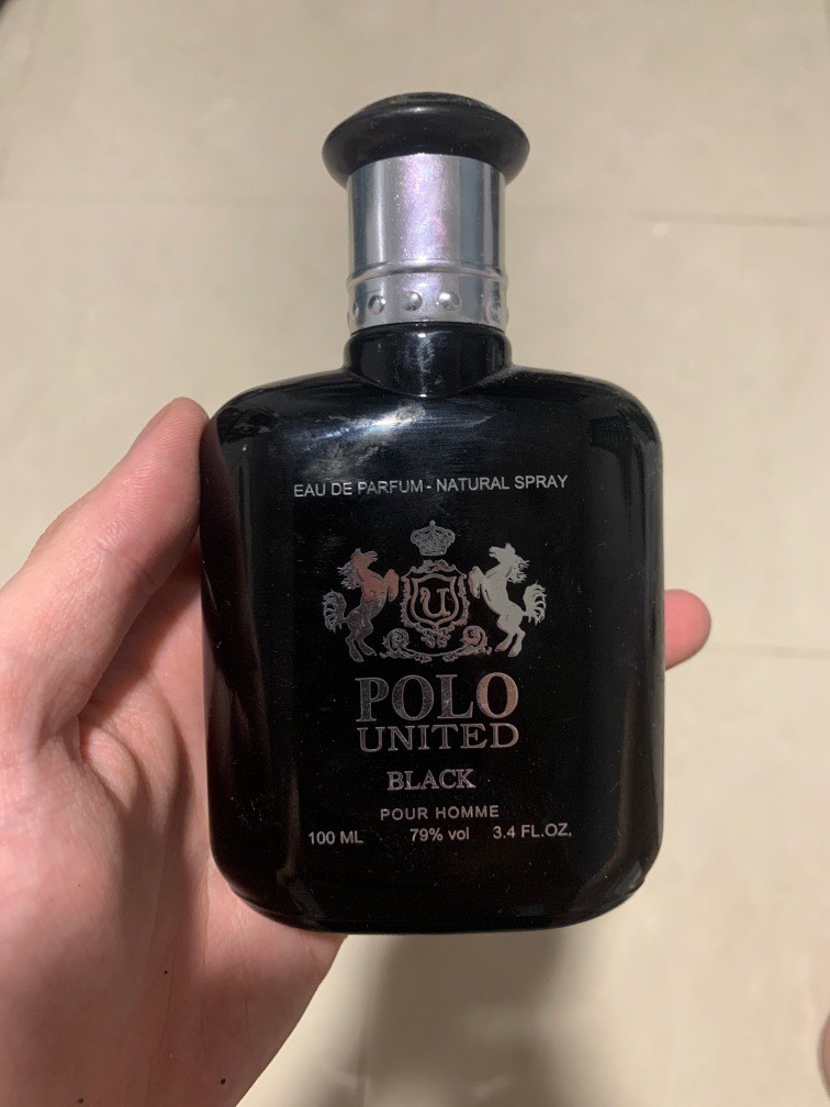 Polo United Black EDP Pour Homme Beauty Personal Care