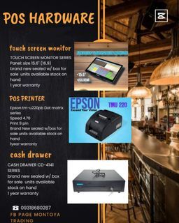 POS HARDWARE FOR SALE